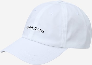 Casquette Tommy Jeans en blanc : devant