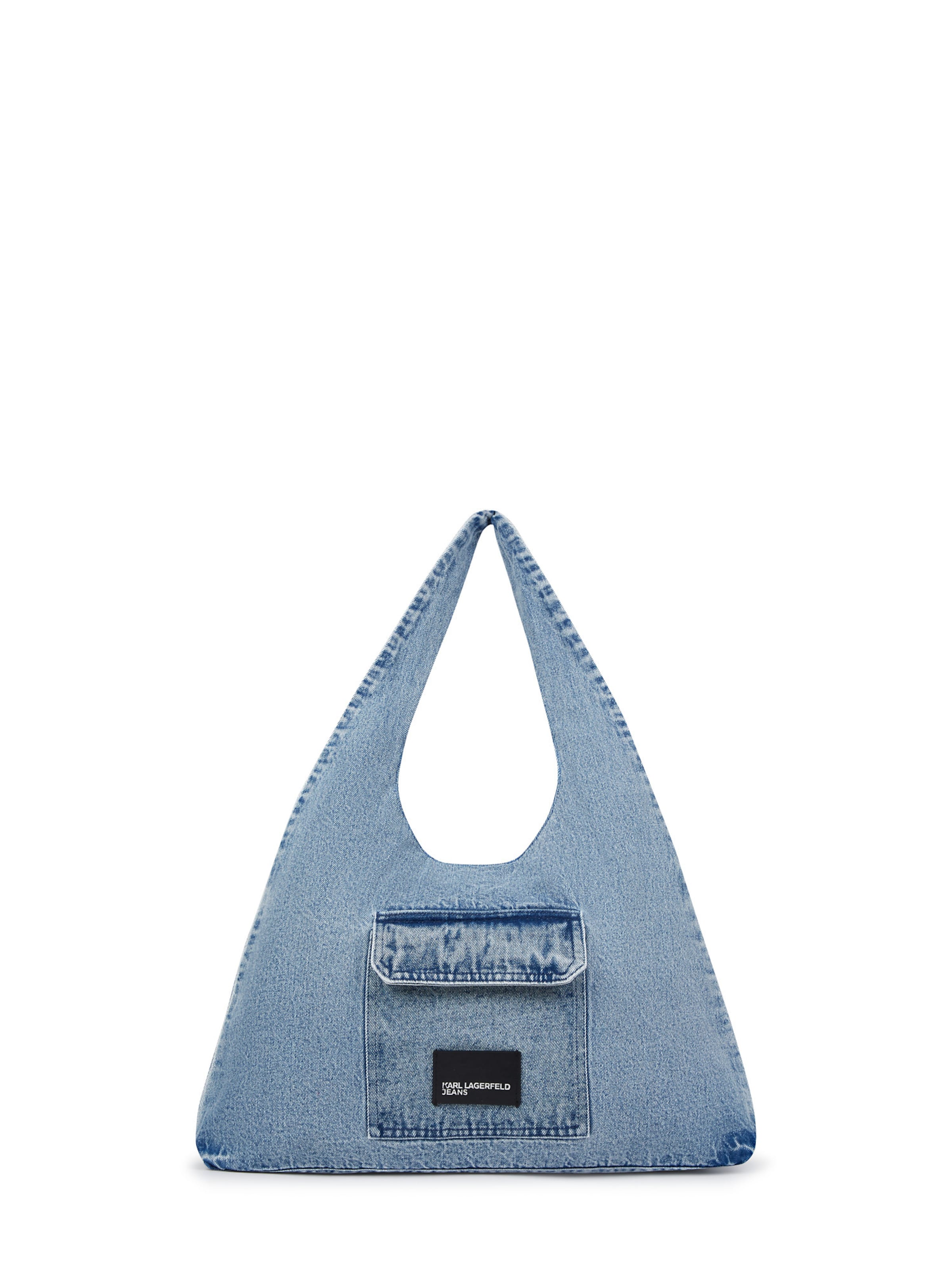 KARL LAGERFELD JEANS Μεγάλη τσάντα σε μπλε: μπροστά
