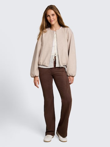 TOM TAILOR DENIM Flared Broek in Bruin
