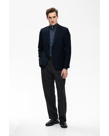 Matinique - Regular Fit Jaqueta 'Charles' em azul