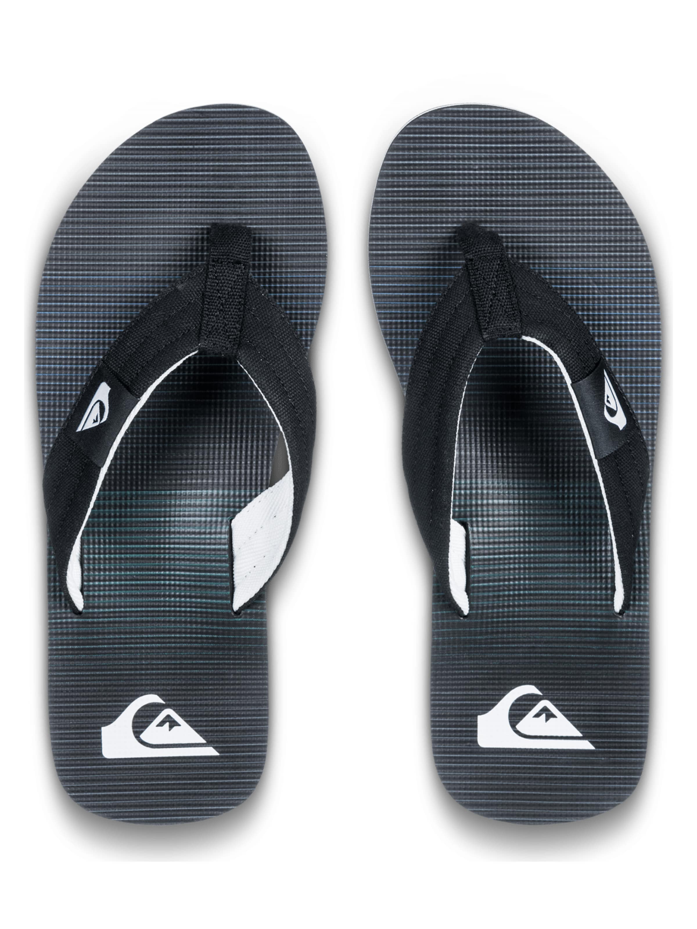 QUIKSILVER Teenslippers 'Molokai Layback' in Zwart
