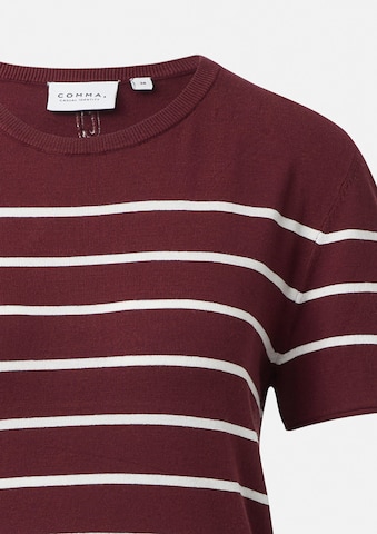 Pull-over comma casual identity en rouge