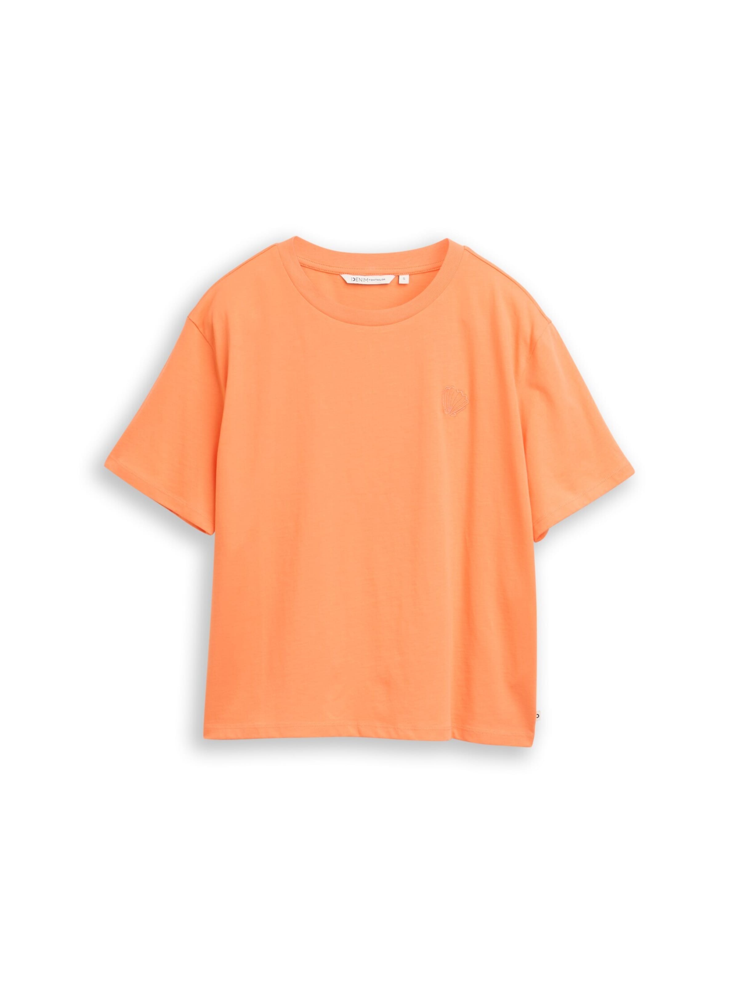 TOM TAILOR DENIM Shirt in Orange: front