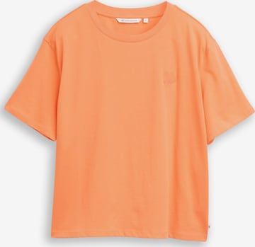 TOM TAILOR DENIM Shirt in Orange: front