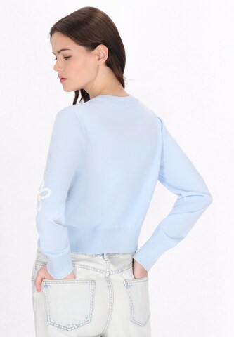 Cardigan 'Comfy' MYMO en bleu