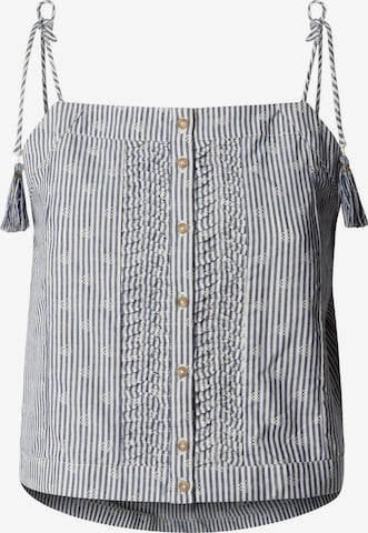 Camicia da donna 'Agny' di Pepe Jeans in blu: frontale