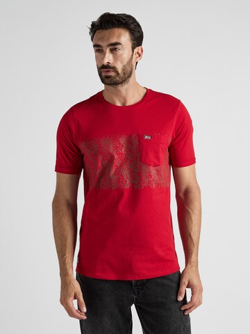 JCC Shirt in Rood: voorkant