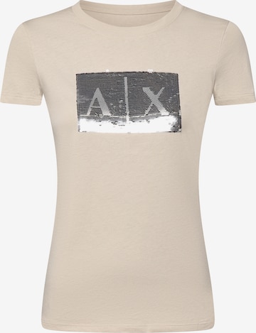 ARMANI EXCHANGE Shirt ' ' in Beige: front