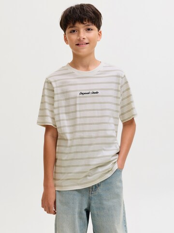 Jack & Jones Junior Shirts 'JORNORREBRO' i hvid: forside