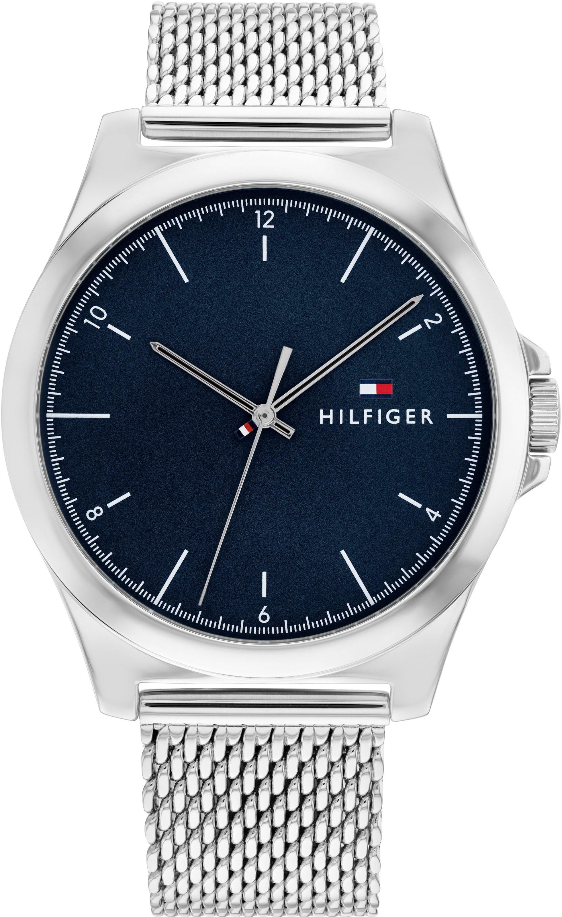 TOMMY HILFIGER Uhr in Silber: Vorderseite