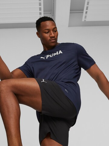 PUMA Funkční tričko – modrá: přední strana