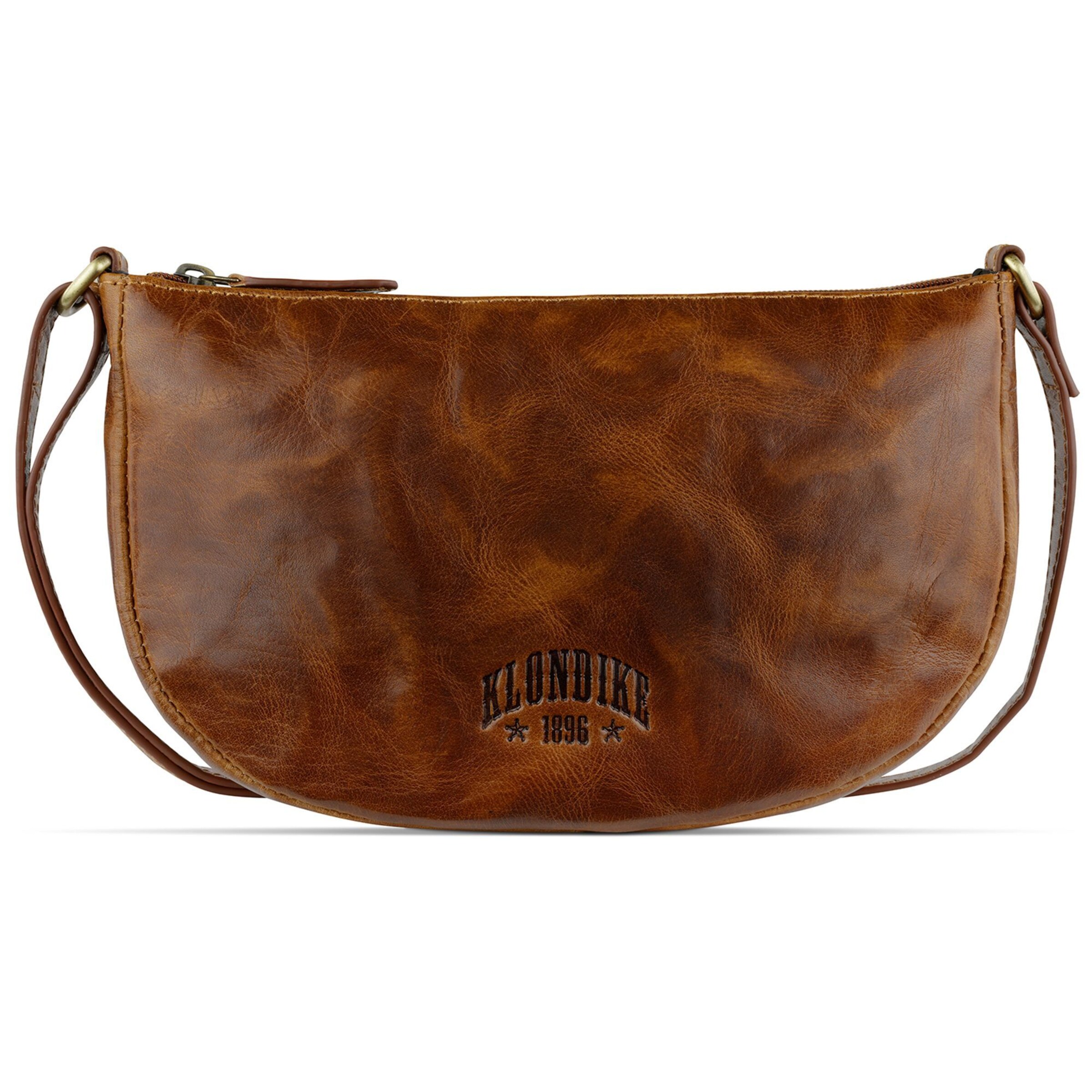 KLONDIKE 1896 Shoulder bag 'Mountain' in Brown: front