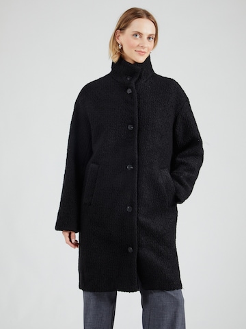 Lindex Between-seasons coat 'Nova' in Black: front