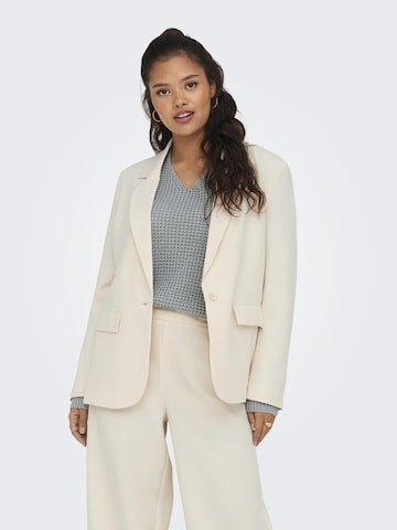 JDY Blazer in White: front