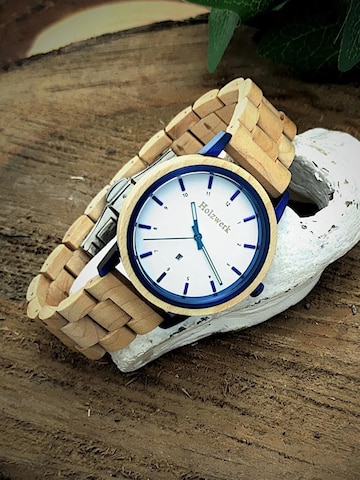 Holzwerk Analoguhr 'HEIDENAU'‌‌ in Beige