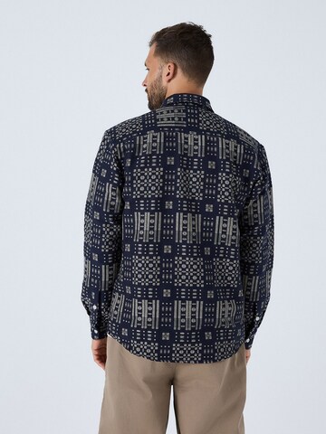 Next Средняя посадка Рубашка в Синий