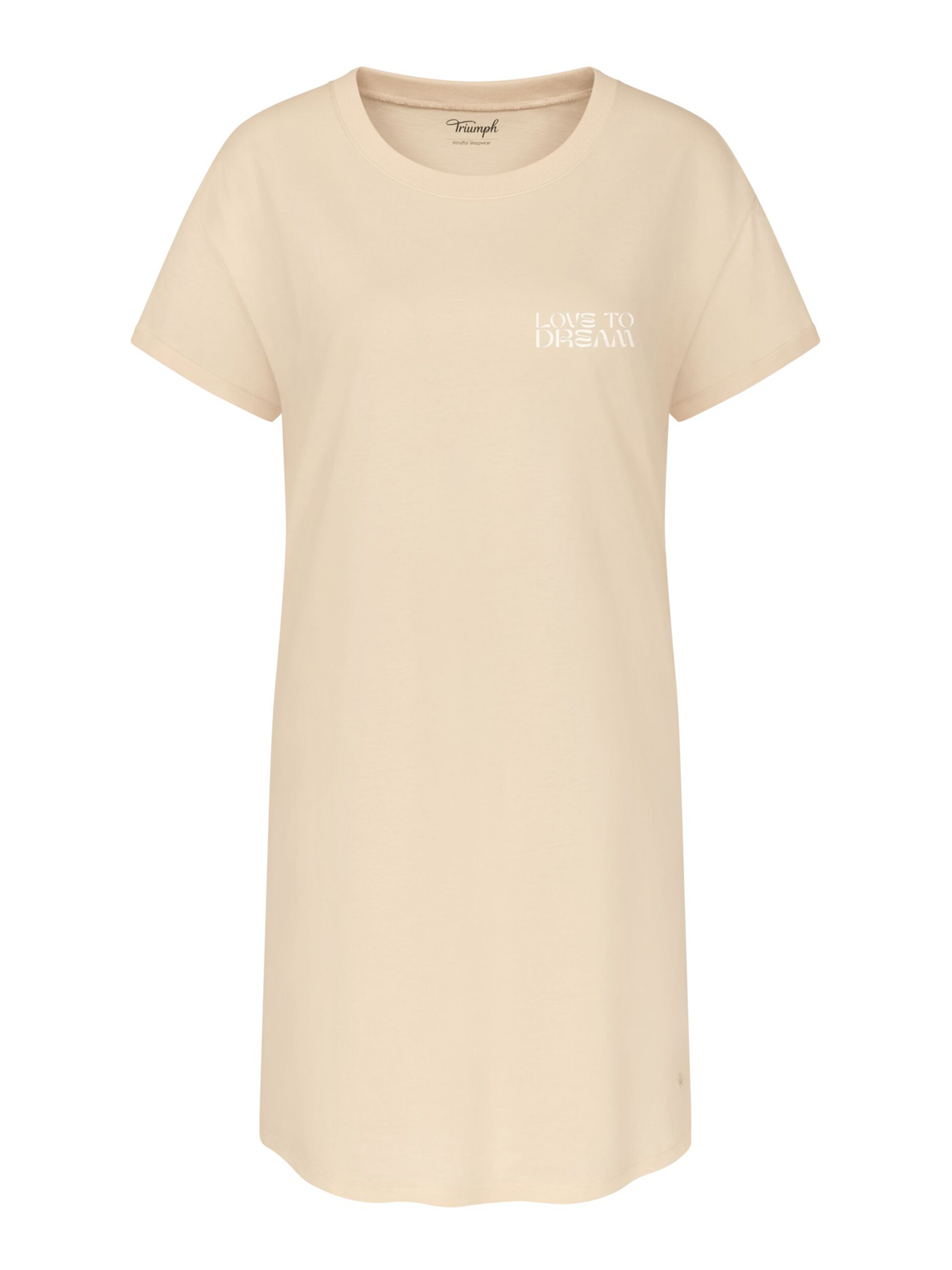 TRIUMPH - Camisola de pijama em bege: frente