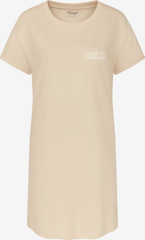 Chemise de nuit TRIUMPH en beige : devant