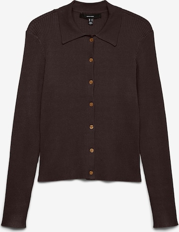 VERO MODA Cardigan 'VADIN' i brun: forside