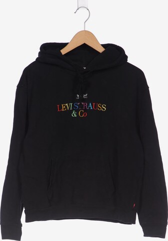 LEVI'S ® Sweatshirt & Zip-Up Hoodie in XS in Black: front