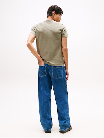 Tommy Jeans Póló 'JASPE' - zöld