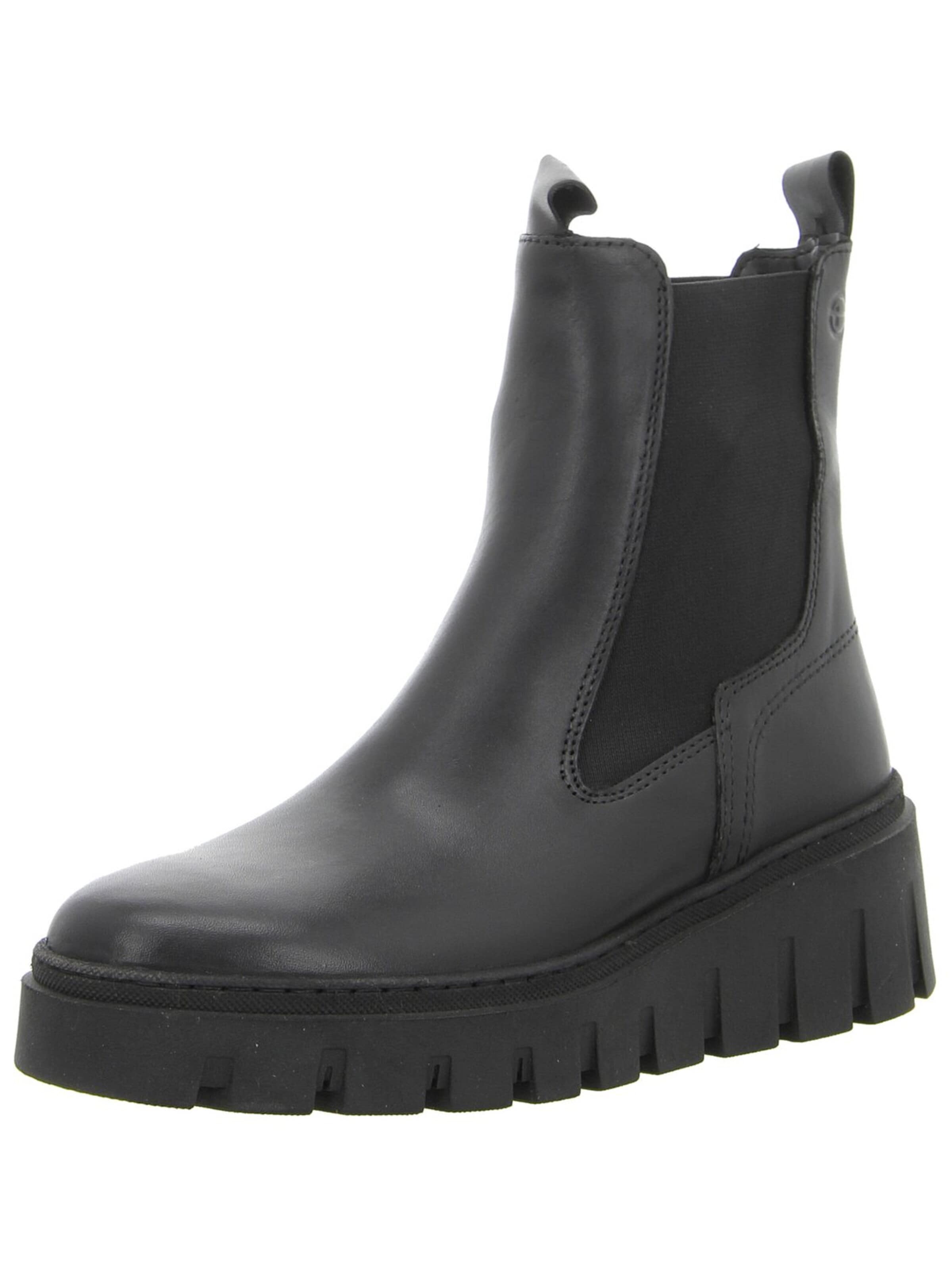 Tamaris Boots '1-25489-45-001'‌‌‌‌ in Schwarz: Vorderseite