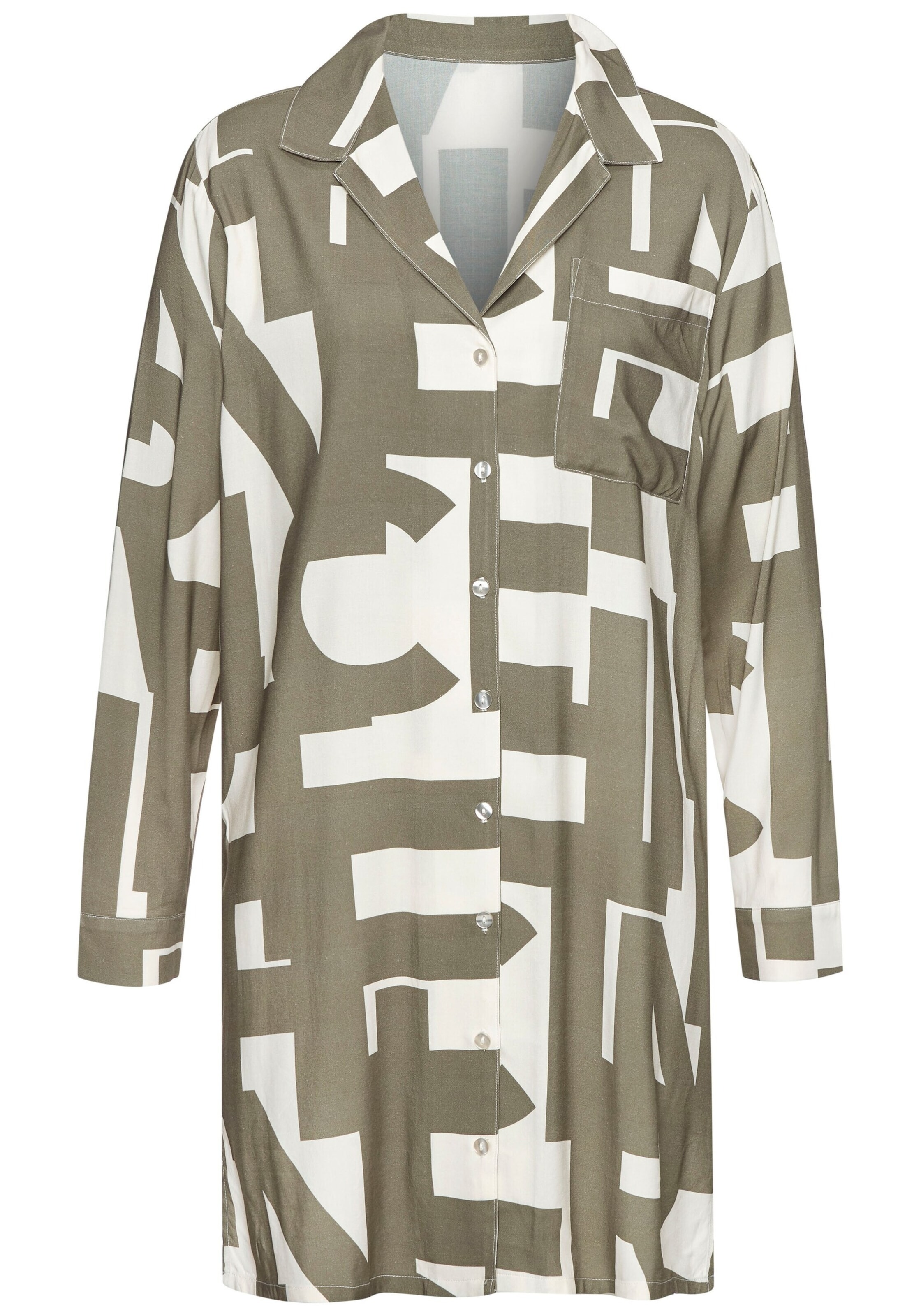 FRENCH CONNECTION - Camisola de pijama em verde: frente