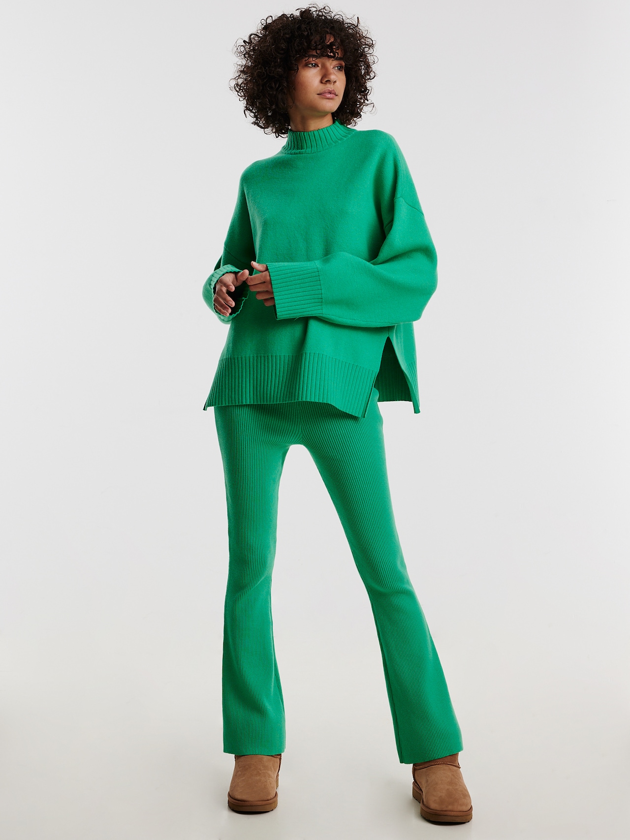 EDITED Pullover 'Ylvi' verde