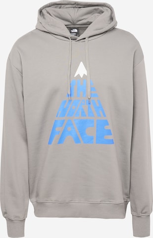 Bluză de molton de la THE NORTH FACE pe gri: față