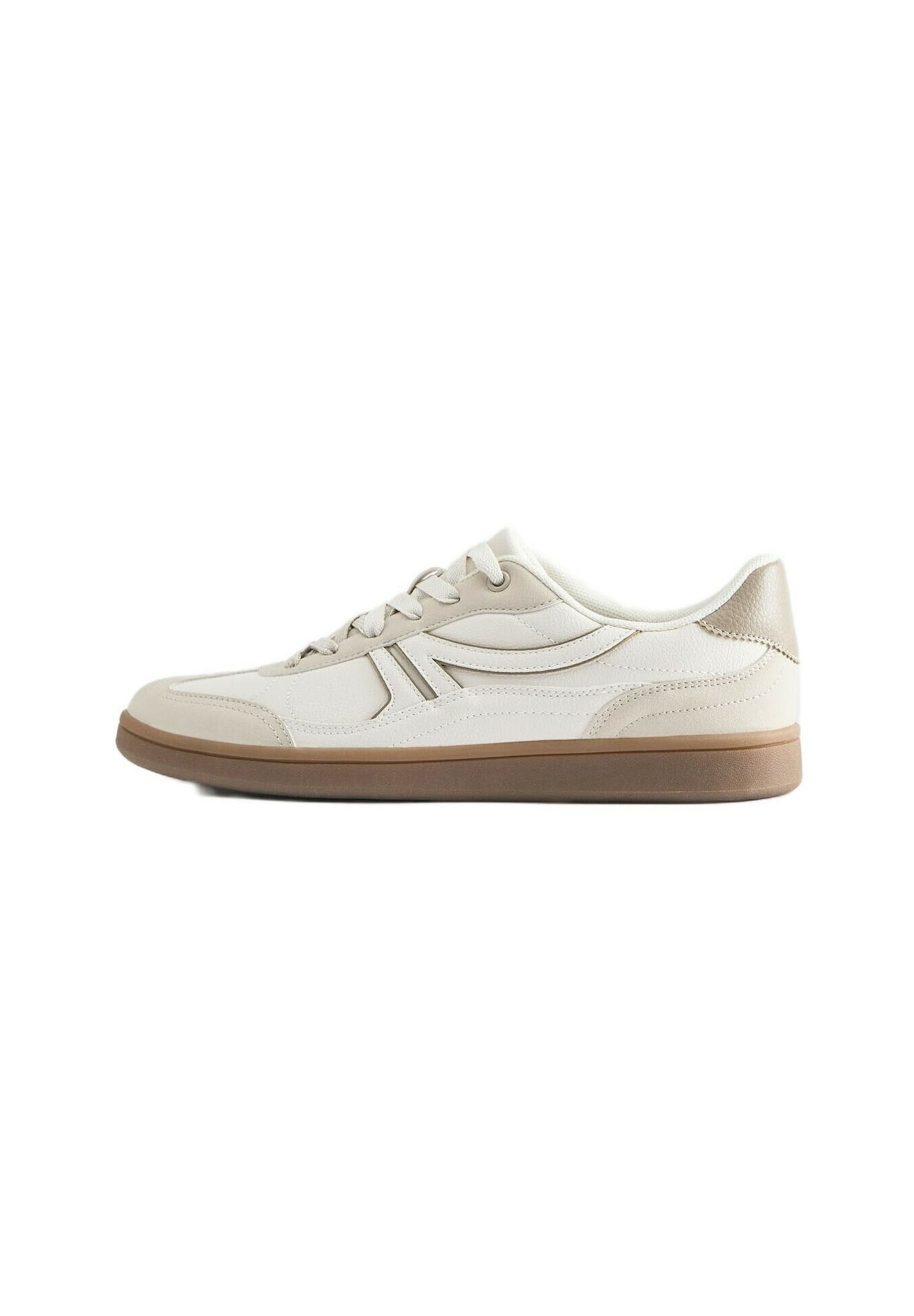 világos bézs / cappuccinobarna Pull&Bear Rövid szárú sportcipők - 36, Termék nézet