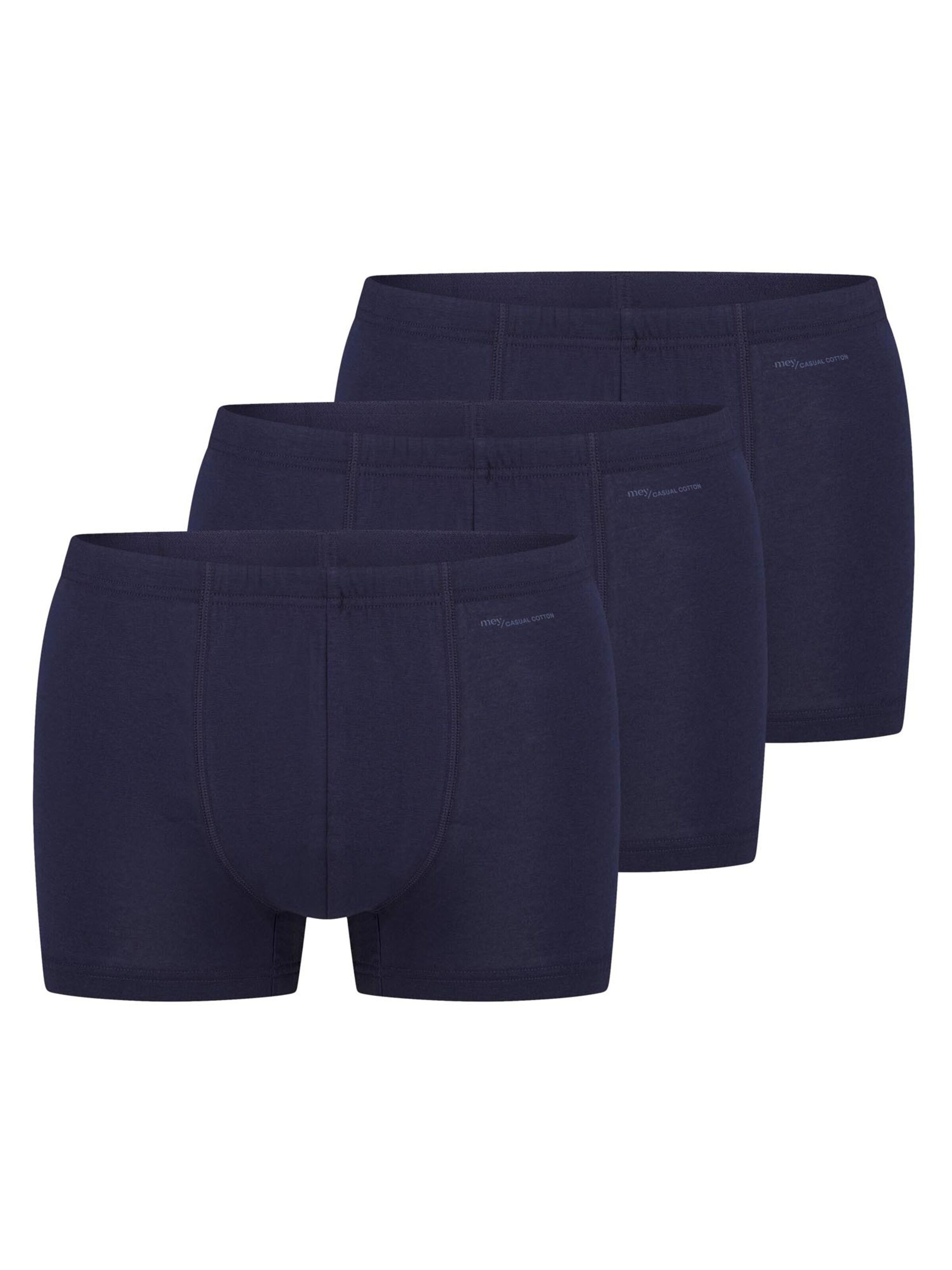 Mey Boxer shorts 'Casual Cotton' in Blue: front