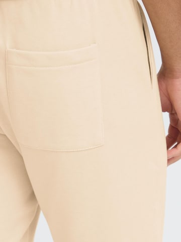 BLEND Regular Trousers ' BHKarlos ' in Beige