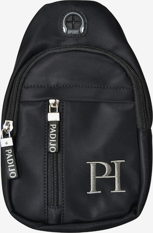 Sac à bandoulière PADIJO en noir : devant