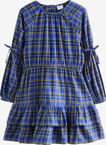 mėlyna Next Suknelė 'Check': priekis