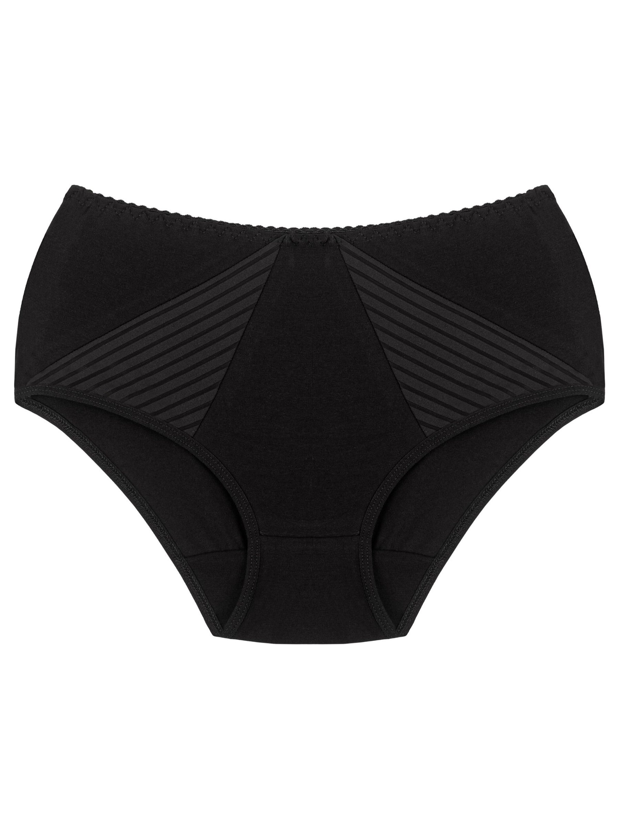 Wolbar Slip 'Eco-Ma'‌ in Schwarz: Vorderseite