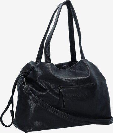 TOM TAILOR Schultertasche 'Liza' in Schwarz