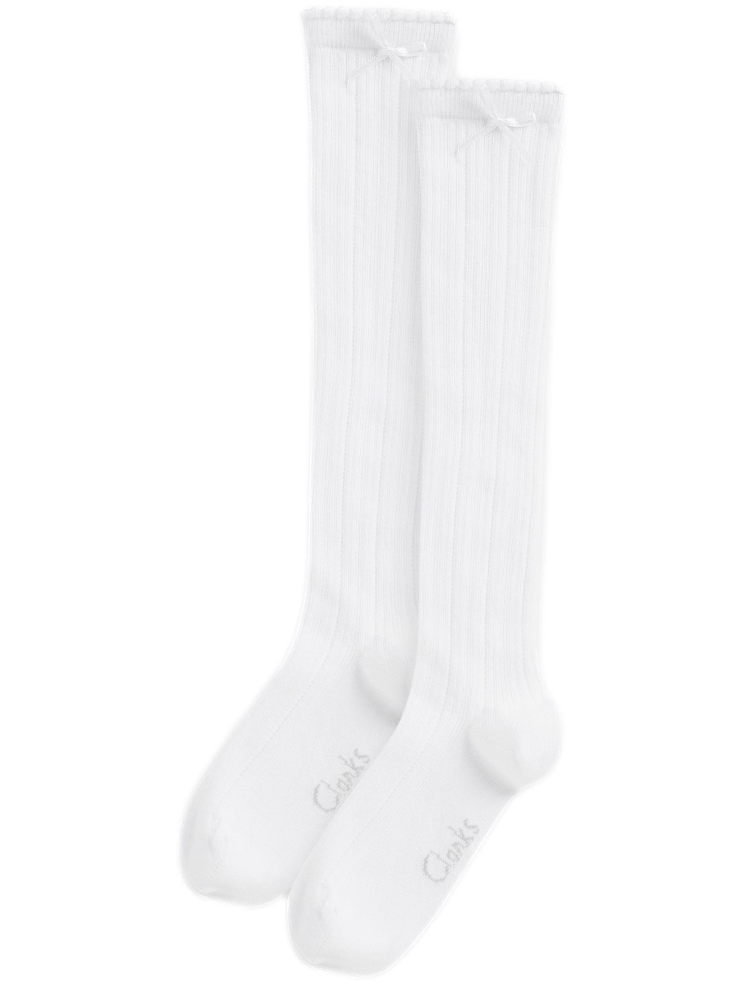 CLARKS Skarpety w kolorze biały: przód