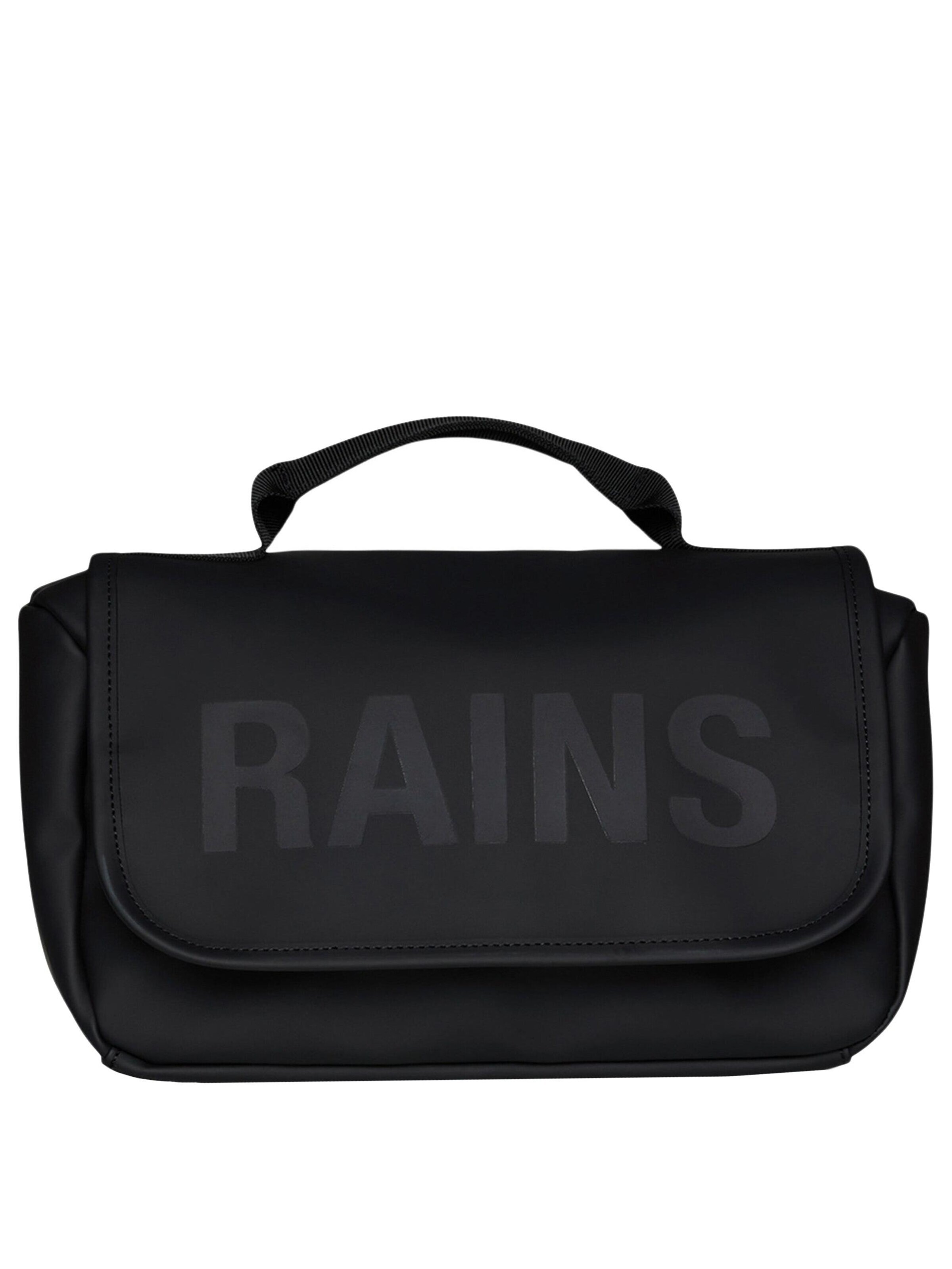 RAINS Toiletry bag 'Texel' in Black: front