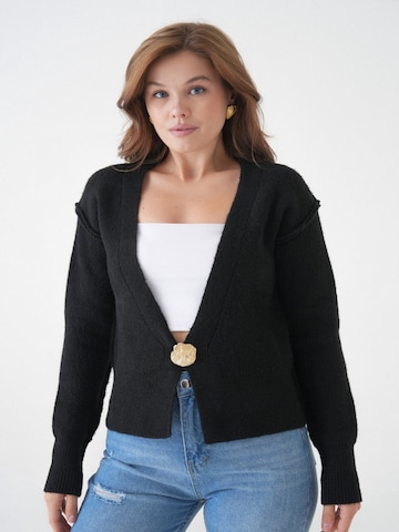Cardigan WOMAN VISION en noir