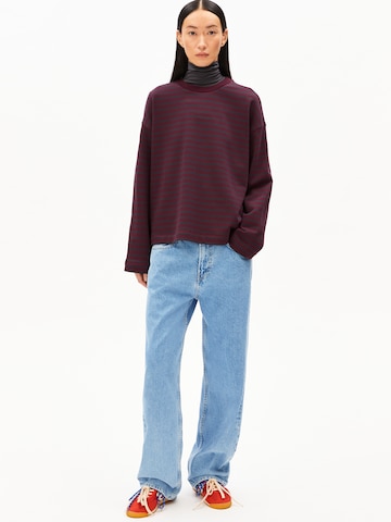 ARMEDANGELS Pullover 'FRANKAA' MAARLEN STRIPE in Blau