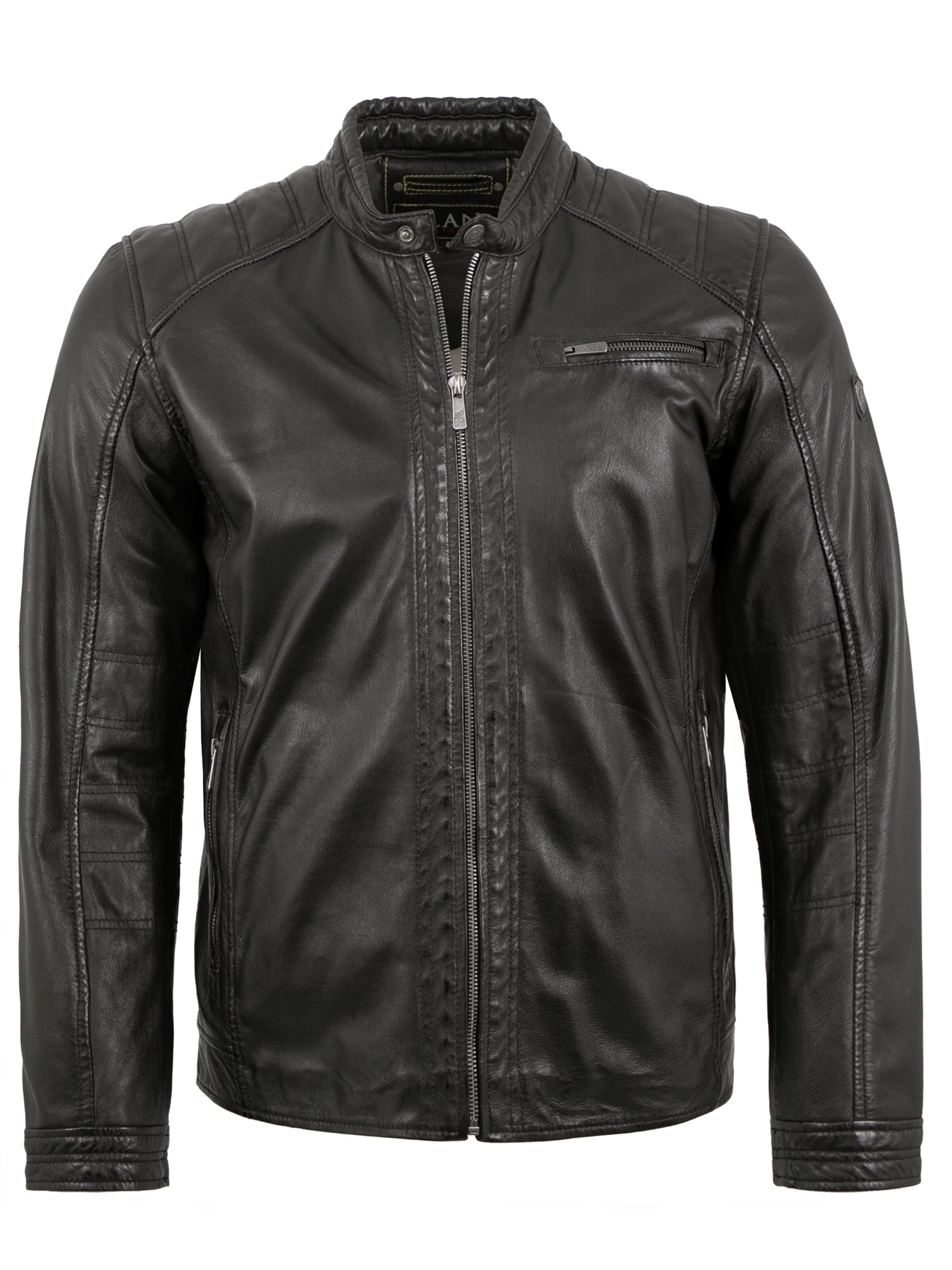 Jilani Übergangsjacke 'Riga'‌‌‌‌‌ in Schwarz: Vorderseite