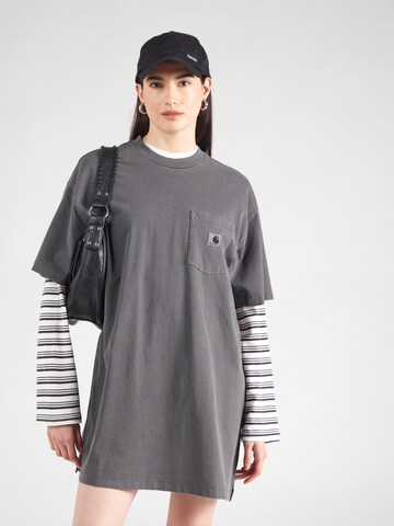 Carhartt WIP Shirt 'Nelson Grand' in Grey: front