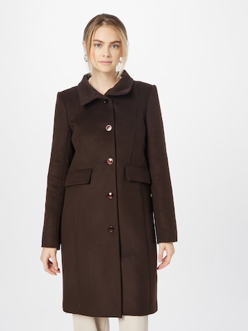 PATRIZIA PEPE Between-Seasons Coat in Brown: front