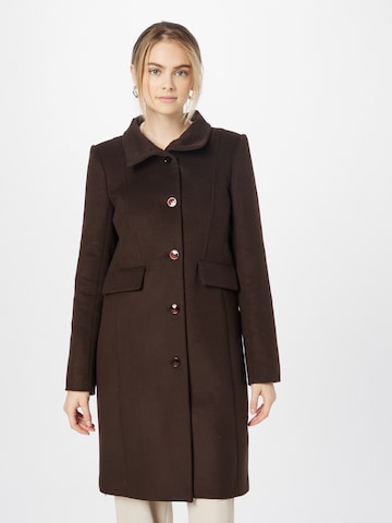 Manteau mi-saison PATRIZIA PEPE en marron : devant