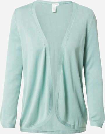 Q/S by s.Oliver Knit Cardigan in Green: front