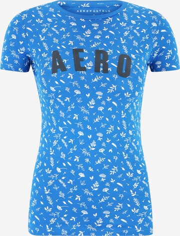 AÉROPOSTALE T-Shirt 'MAY' in Blau: predná strana