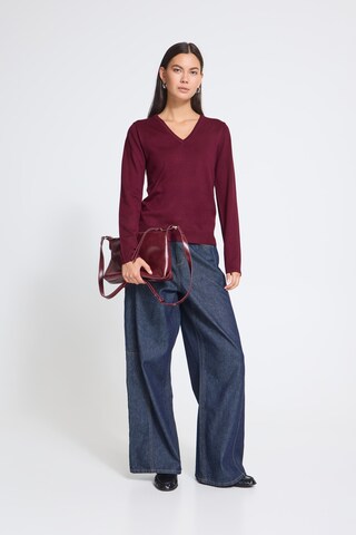ICHI Trui 'LULS' in Rood
