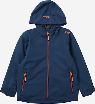 Coupe regular Veste outdoor CMP en bleu : devant