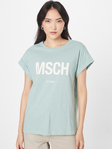 MSCH COPENHAGEN - Camiseta 'Alva' en azul: frente