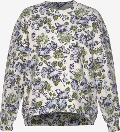 LEVI'S Sweatshirt in Olive / Pastel green / Lilac / Dark purple / White, Item view